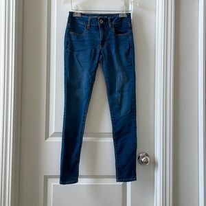 American Eagle super super stretch skinny jeans